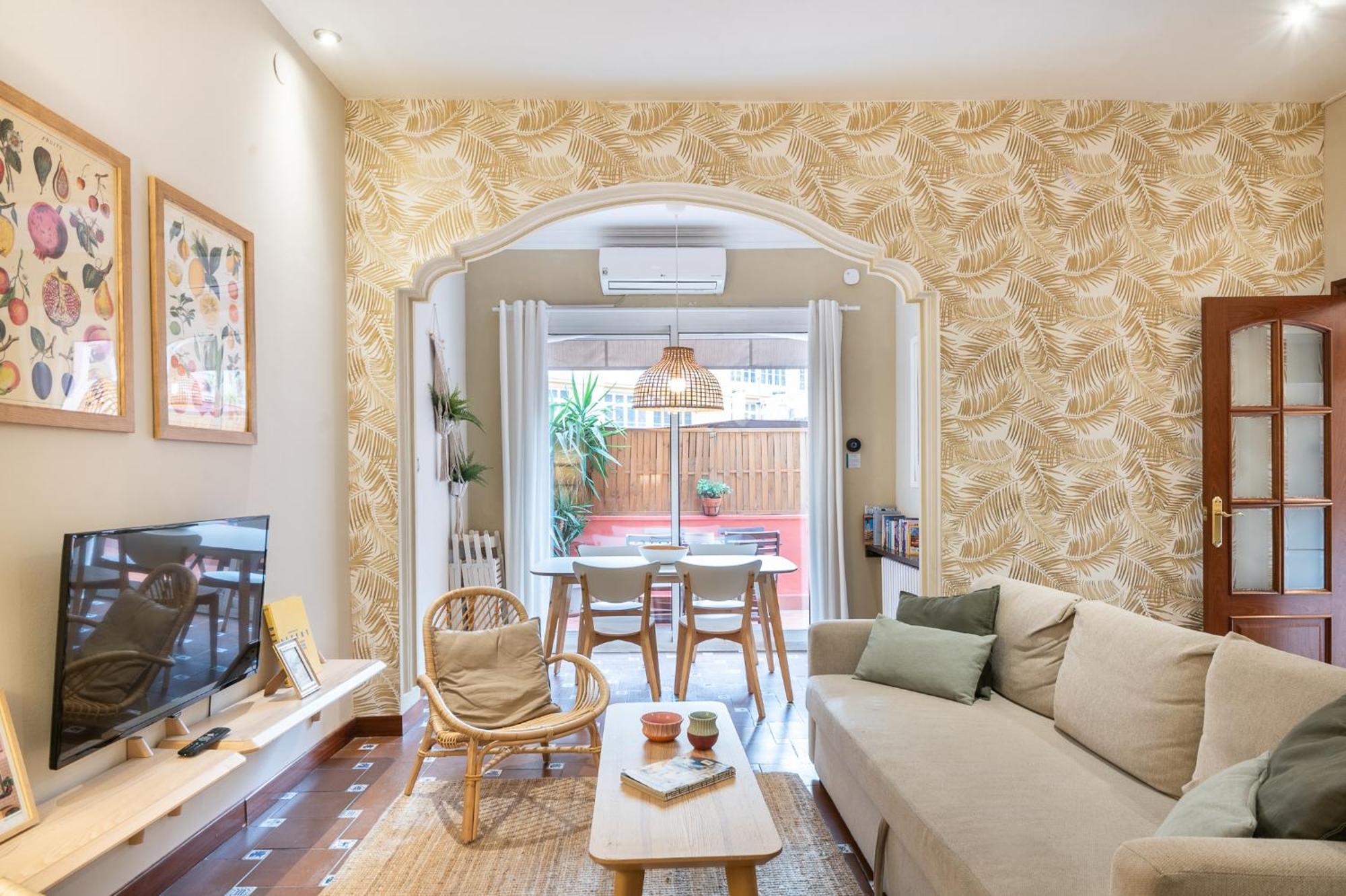 Spacious & Sunny Apt With Terrace In The City Center Barcelona Exterior photo